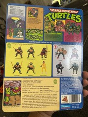 1988 Ninja Turtles ACTION FIGURE VINTAGE Dark Batman Crime Attack Original Pack