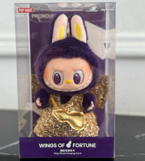 Pop Mart Labubu x Pronounce Wings of Fortune Vinyl Plush Figure Sealed NEW USA