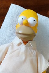Bart Simpson and family plush/plastic dolls 20th Century Fox