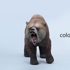 1/6 JXK Brown Bear Model Fierce Animal Soldier Collection GK Statue Toys Resin