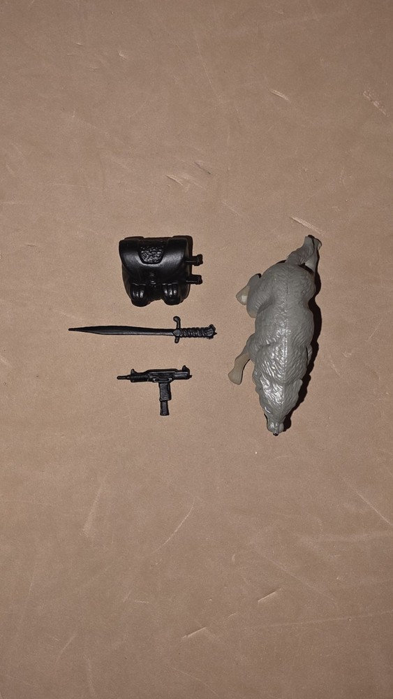1985 Snake Eyes v2 REPRODUCTION ACCESSORIES KIT BLACK MAJOR