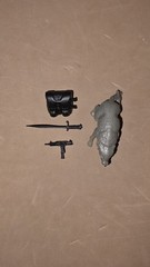 1985 Snake Eyes v2 REPRODUCTION ACCESSORIES KIT BLACK MAJOR