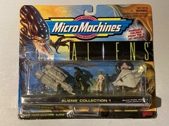 Micro Machines Aliens Collection 1 Set 1996 New Sealed Galoob