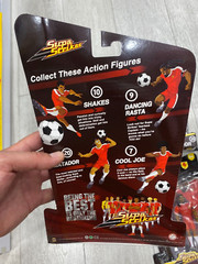 Supa Strikas Action Figures Soccer SHAKES DANCING RASTA EL MATADOR COOL JOE- 6″