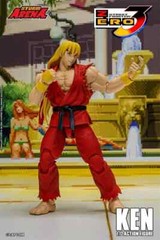 New Storm Toys SFSA01 1/12 Street Fighter ALPHA3 Ken & Ryu Set Action Figure Toy