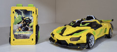 Metal Cardbot S SPARKBIT Transformer Robot Sports Car Korean Toy