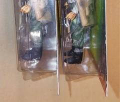 Star Wars Freeze Frame Kenner Standard Green Tag Sample POTF2 Prune Face