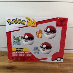 Pokémon Clip ‘N’ Go Multi-Pack Set w/ Figures & Poké Balls NEW Ships Fast!