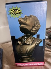 DC Batman Classic TV Series 1966 Shakespeare Head Bust Bank 20” Diamond Select