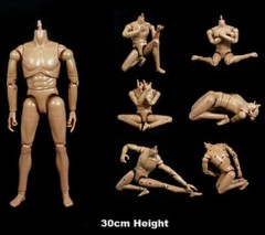 1/6 NB03A Military Army Combat Wounded Soldier 12” Action Figure Doll &Gun Set