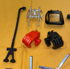 vintage GO BOTS gobots WEAPONS LOT #8 Staks Baron Von Joy Cy-Kill FREE SHIP