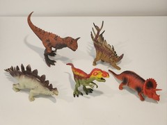 Huge Lot 100+ Dinosaur Toys Figures Dino T Rex Triceratops High Quality Bundle