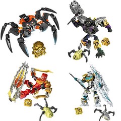 Bionicle Skull Warrior Building Blocks Set – Fun Action Figure for Kids – NO BOX
