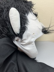 Vtg Man Hand Puppet Cloth Approx 18” Tall Broadman Supplies Nashville TN 1977
