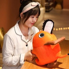 10-40CM Pochita Plush Chainsaw Chain Saw Man Plush Doll Cute Stuffed Cartoon