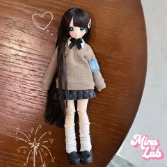 X11 Girl Don’t Touch My Neat Bang Series Blind Box Confirmed Action Figures BJD