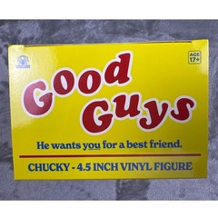 CultureFly Chucky Good Guys 4.5 Inch Vinyl Figure Childs Play Horror Collectible