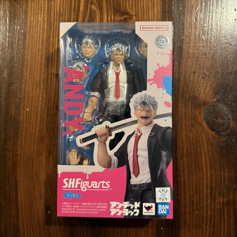 S.H.Figuarts Undead Unluck Andy Action Figure 155mm 2024 BANDAI SPIRITS New