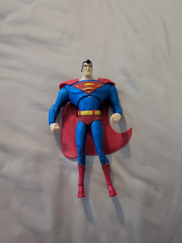 MCFARLANE DC MULTIVERSE SUPERMAN THE ANIMATED SERIES 7” ACTION FIGURE LOOSE