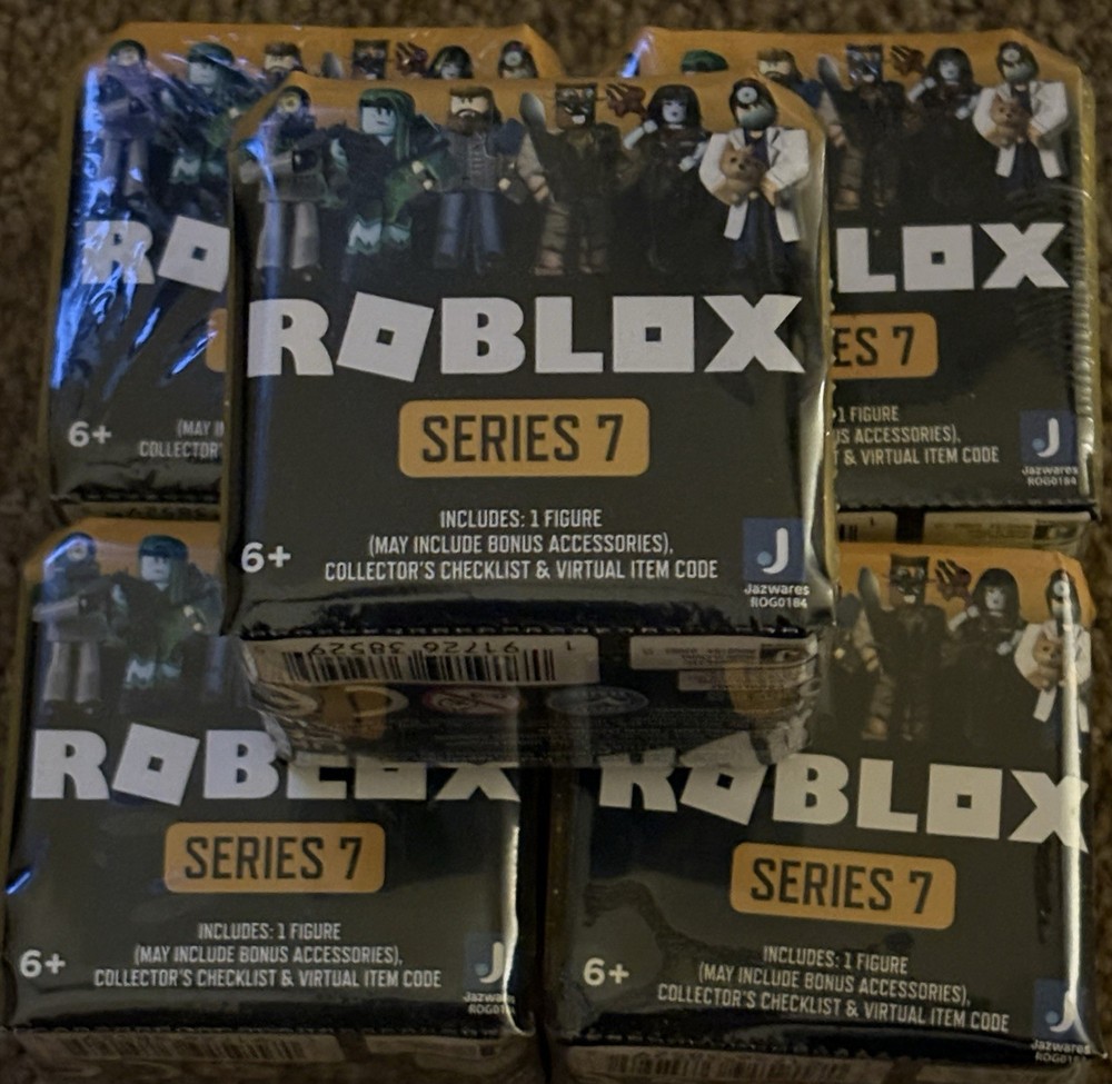 NEW – ROBL0X (X5) Celebrity Series 7 Blind Mystery Box Yellow Cube – Sealed F/S