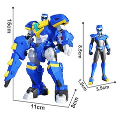 Miniforce Super Dino Power Tyra Volt 6″ Transform T-Rex Robot Figure Toy In Box