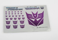 Transform G1 Autobots Decepticons Stickers Symbol Logo free shipping
