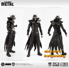 US SHIP – UPF LPZZ The Batman Who Laughs Dark Knights Metal 1/12 Action Figure