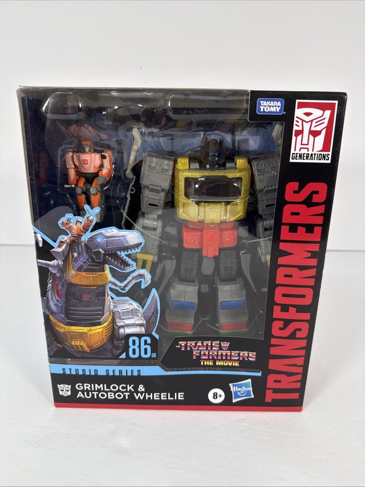 Transformers The Movie Studio Series 86-06 Grimlock and Autobot Wheelie Hasbro