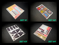 Deluxe Sticker Sets DIE CUT | 1976 Mattel Space 1999 Eagle