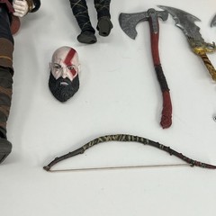 Neca God of War Ultimate Kratos & Atreus 2 Pack Figures w/ Accessories