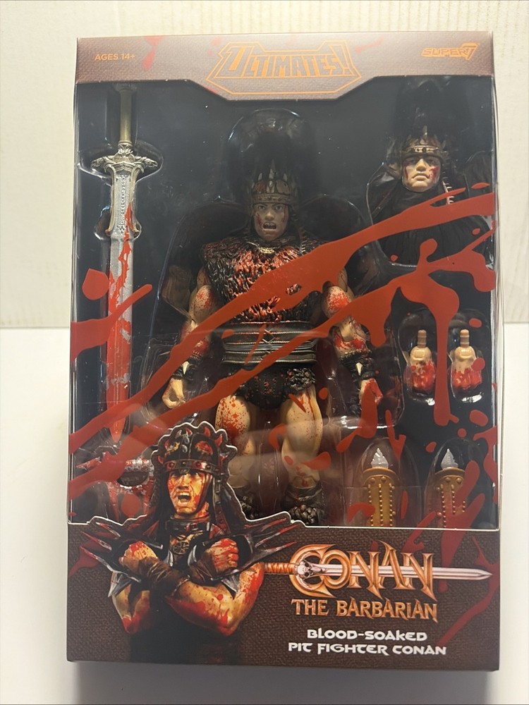 Conan the Barbarian Super7 Ultimates Blood Soaked Pit Fighter