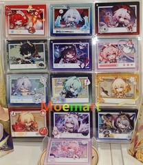 Official miHoYo Honkai: Star Rail Phainon Mydei Cyrene Plush Doll Stand Keychain