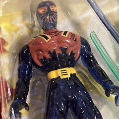 Rare Blue And Green Ninja Action Figure Greenbrier International 5.5″ In Package