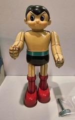 VINTAGE BILLIKEN JAPAN “MIGHTY ATOM” ROBOT TIN TOY ASTRO BOY WIND-UP