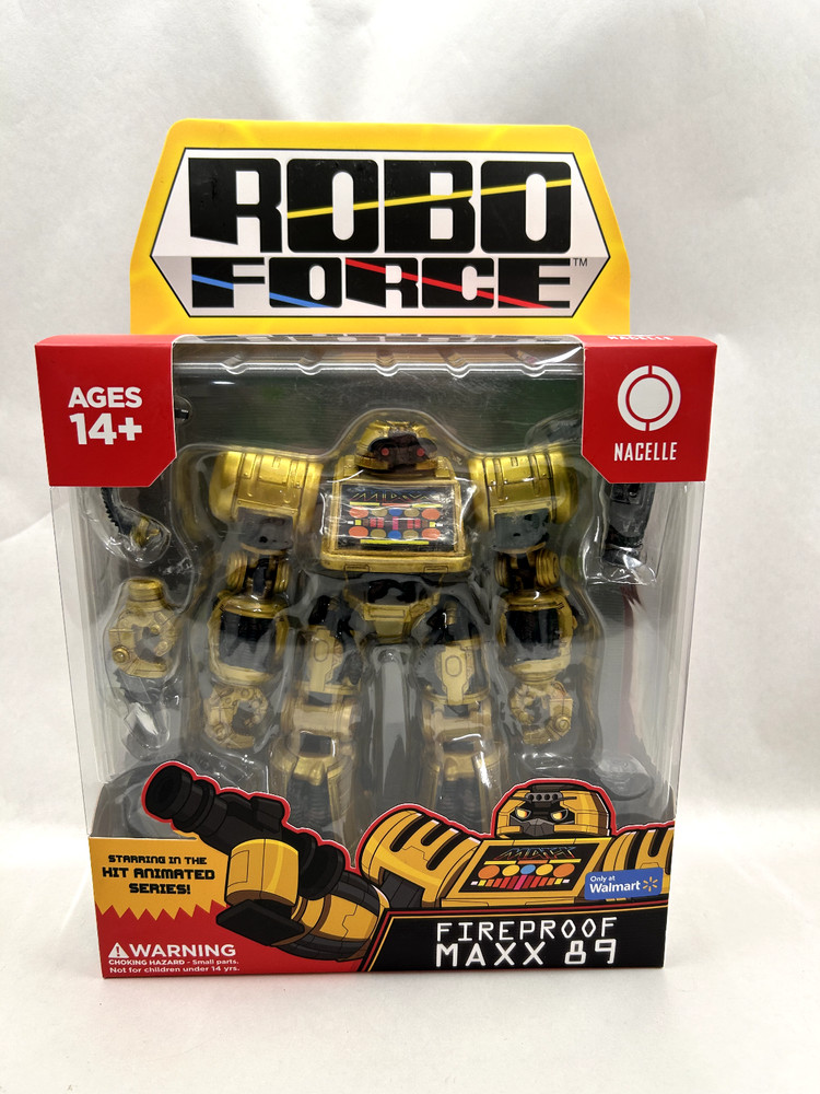 Robo Force Fireproof Maxx 89 Nacelle Walmart Gold Exclusive