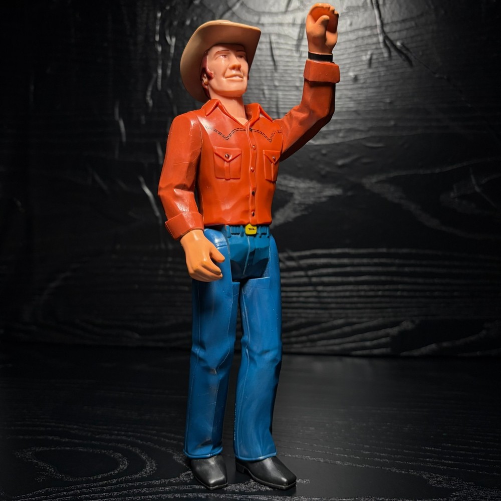 Play People – Rodeo Cowboy v2.0 (Tonka, 1979, Poseable) 8″ Action Figure *Loose*