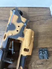 Vintage GI Joe Tomahawk Helicopter Incomplete Parts Repair Hasbro 1986
