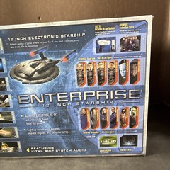 ENTERPRISE NX – 01 12″ ART ASYLUM STAR TREK SHIP VINTAGE 2002 NEW