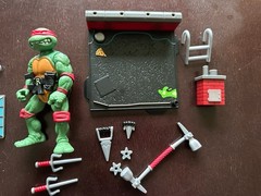 Playmates 1988 Remastered TMNT Leonardo Raphael Michelangelo Donatello Bumpy