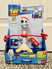 Forky Toy Story 5 PlayScale Interactables Action Figure w/ Sound Mattel 2026