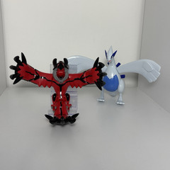 Pokémon Yveltal & Lugia Plastic Model Kits (PREOWNED) (BUILT)