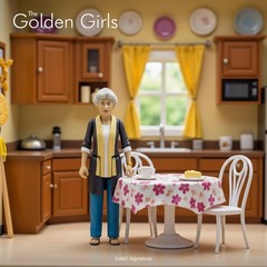 The Golden Girls Dorothy Zbornak 3.75-Inch Retro Action Figure
