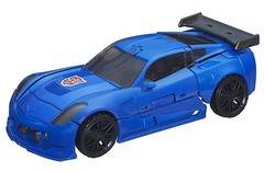 TRANSFORMERS AGE OF EXTINCTION GENERATIONS DELUXE CLASS AUTOBOT HOT SHOT FIGURE