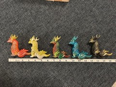 Rinkaku – by CORE Kashi -Full Set of 5 Movable Art Toys SO-TA