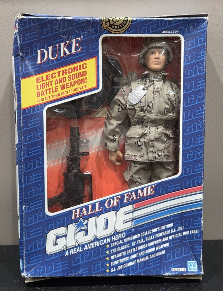G.I. Joe Duke Hall Of Fame Collector’s Edition 12 Inch Action Figure 1991
