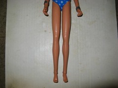 Mego Vintage 12” 1976 Wonder Woman Lynda Carter, Costume, Navy Dress
