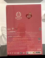 POP MART-Mega Space Molly 400% + 100% “Love A Lot” Pink Care Bear New!