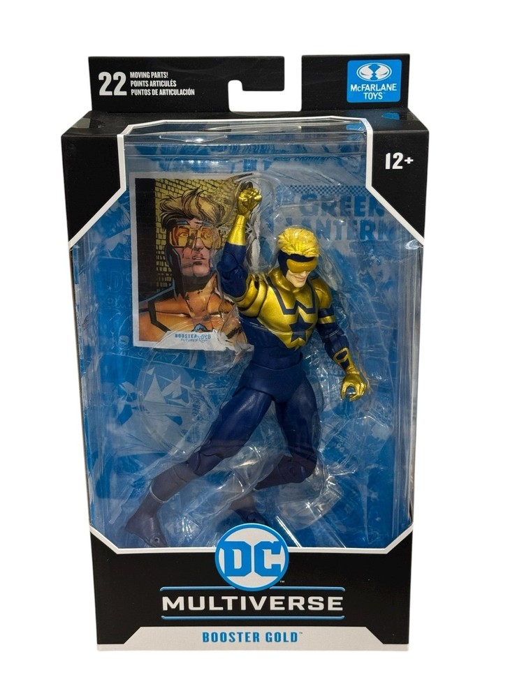 New-SEALED McFarlane DC Multiverse Booster Gold Futures End 7” Figure Collectibl
