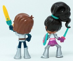 Princess Knight Nella & Garrett 3.5″ figures 2017 2018 Viacom Nickelodeon