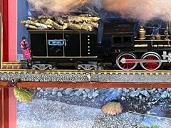 BACK TO THE FUTURE TRAIN DISPLAY custom 1 of a kind its not a card and hot whee